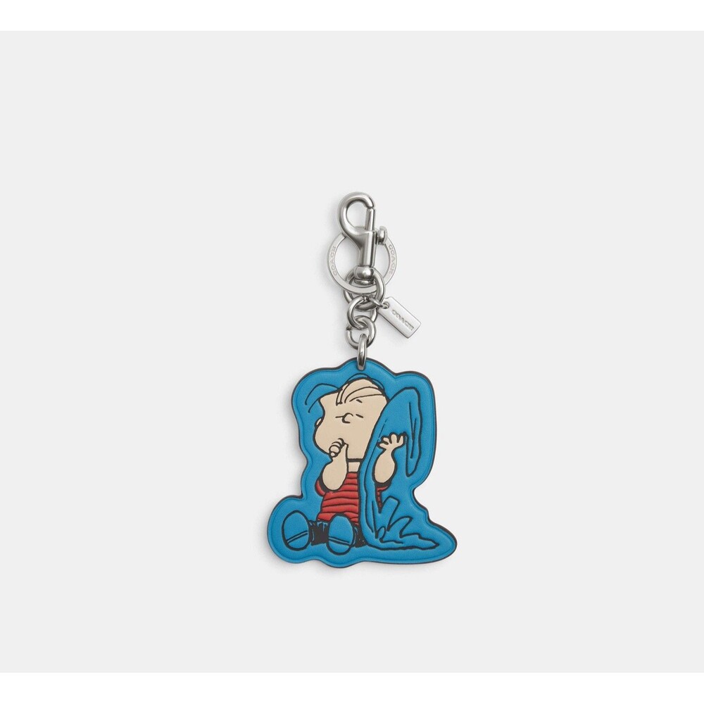 Coach x Peanuts 2025 Peppermint Patty Bag Charm Keychain - Picture 12 of 12